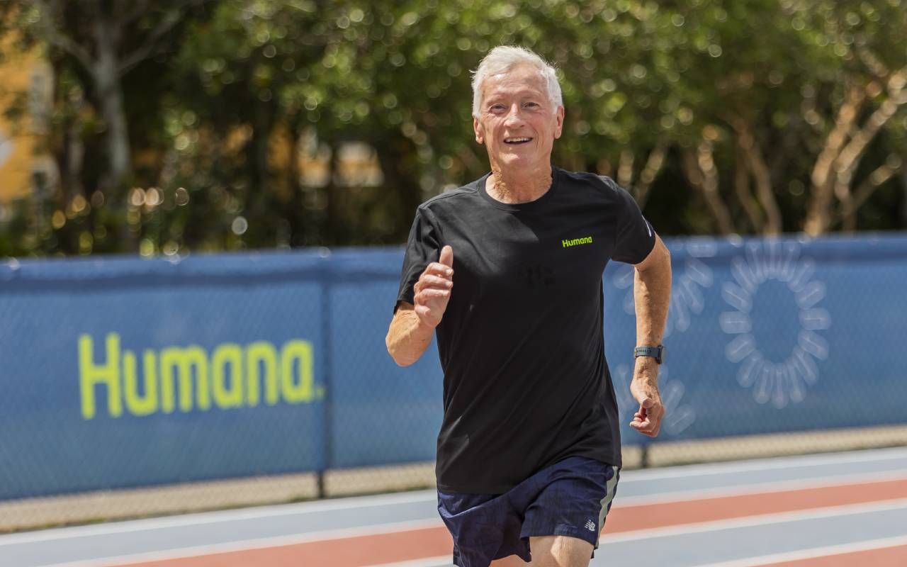 A man running on a track. Next Avenue