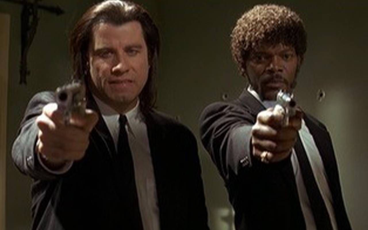 A screenshot from pulp fiction.