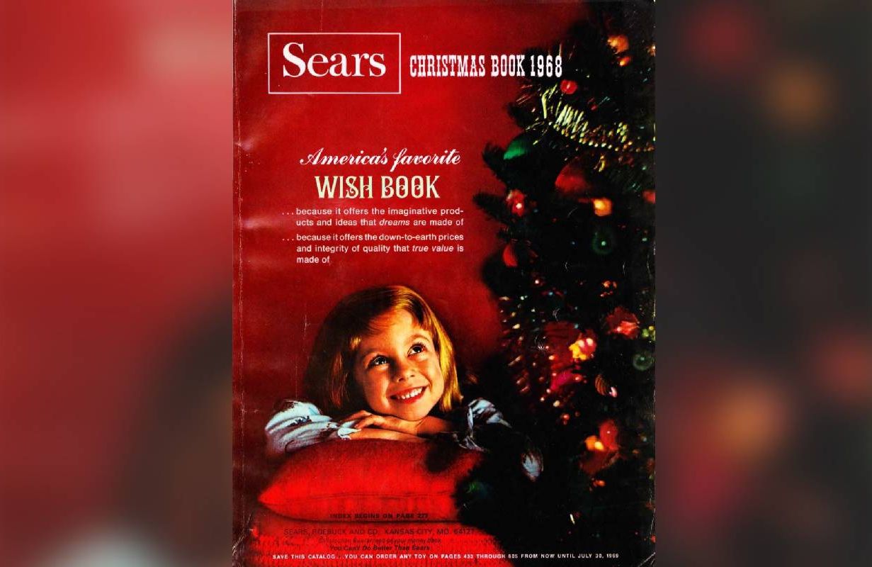 A copy of a vintage Sears Christmas Wish Book. Next Avenue