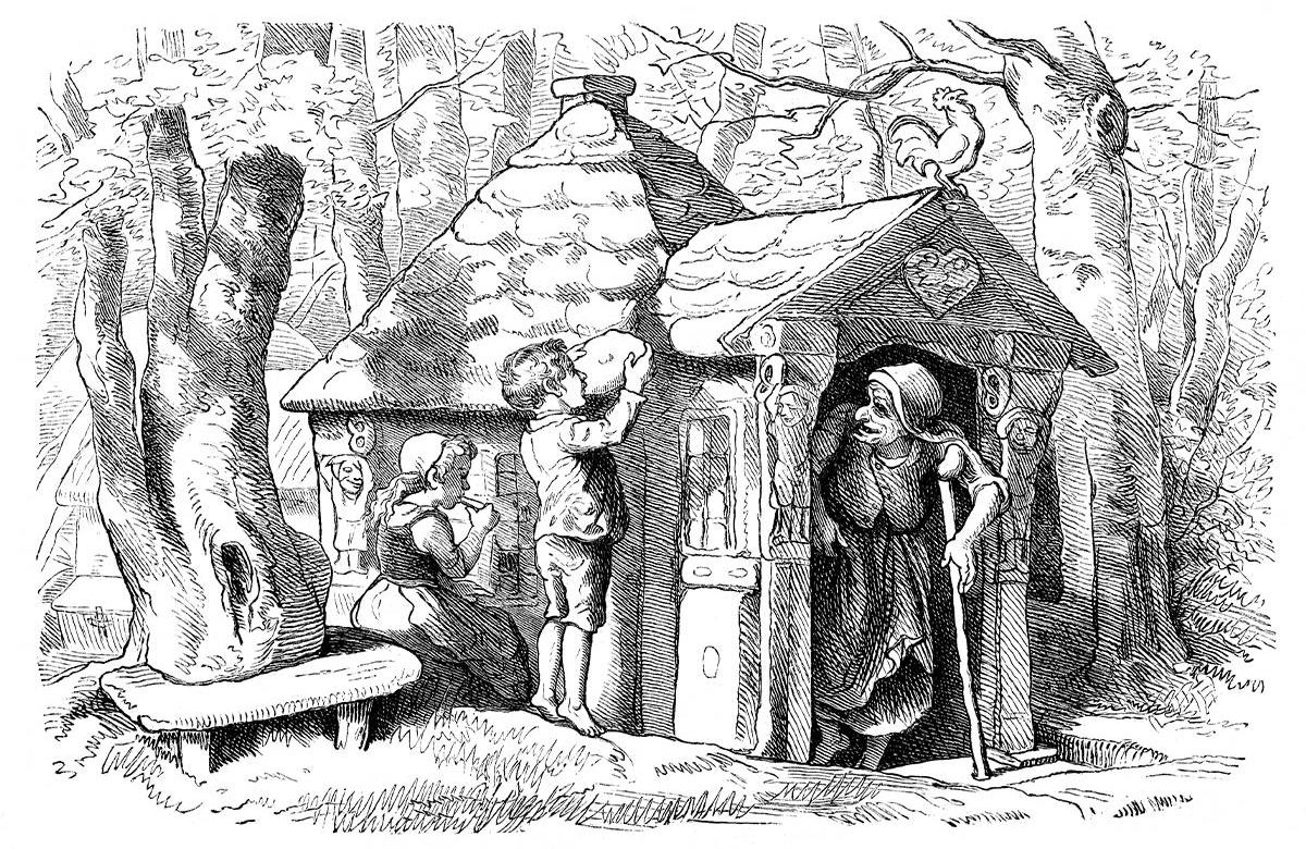 An illustration of the children's story, Hansel and Gretel. Next Avenue, Fairy Tale Wisdom: Stories for the Second Half of Life