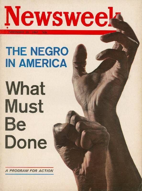 Vintage cover of Newsweek Magazine. Next Avenue, Saying It Loud: 1966 The Year Black Power Challenged the Civil Rights Movement, Mark Whitaker