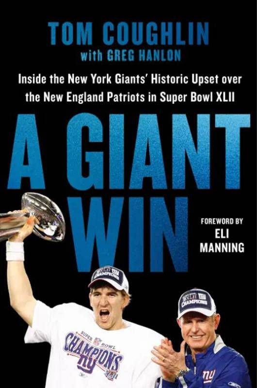 Book cover. Next Avenue, A Giant Win, Tom Coughlin
