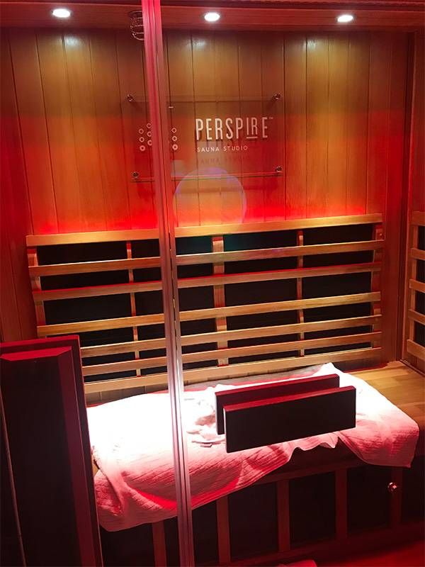 Interior of an infrared sauna. Next Avenue, infrared sauna, health benefits