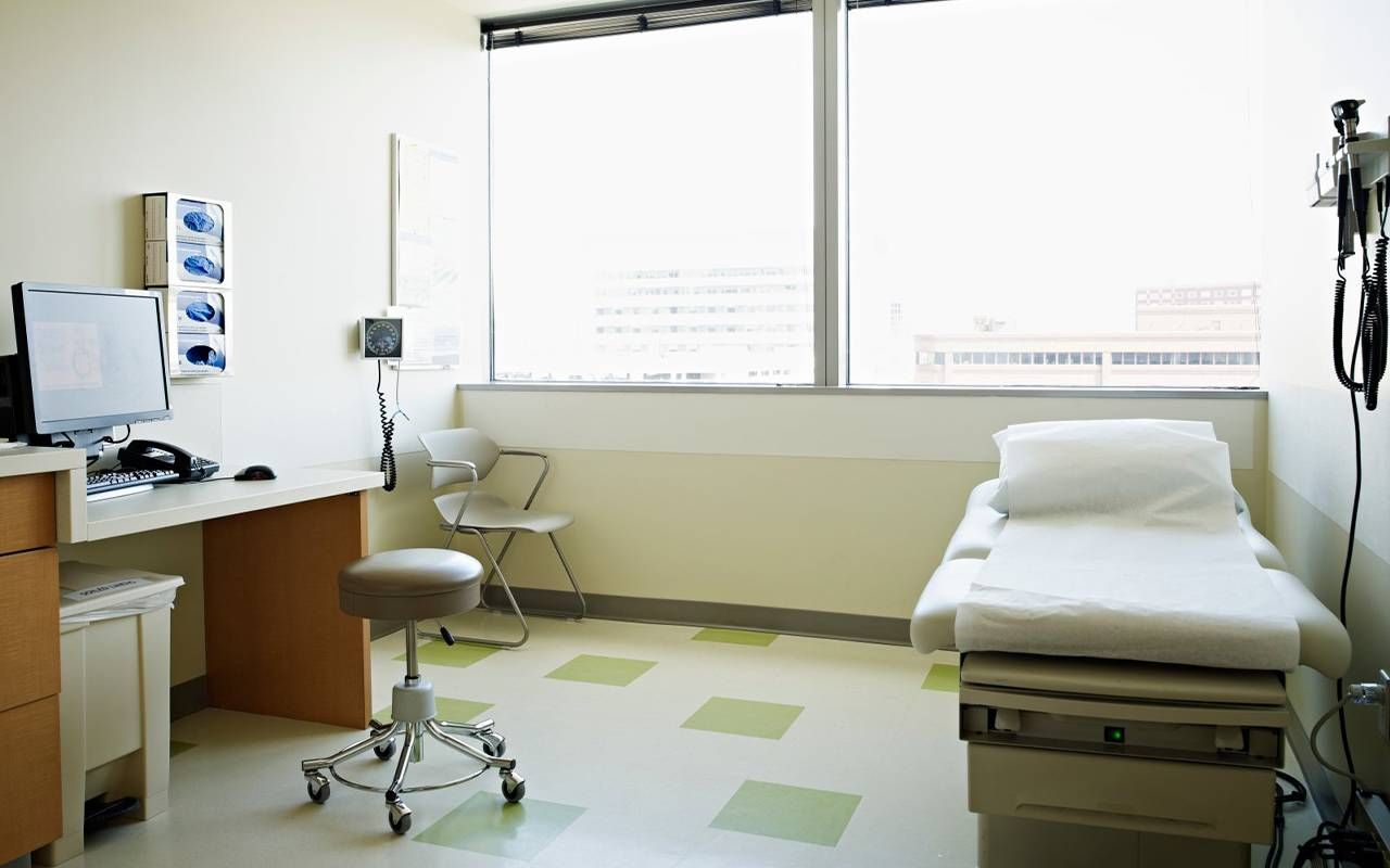 An empty doctor's exam room. Next Avenue, Shortage of Geriatricians