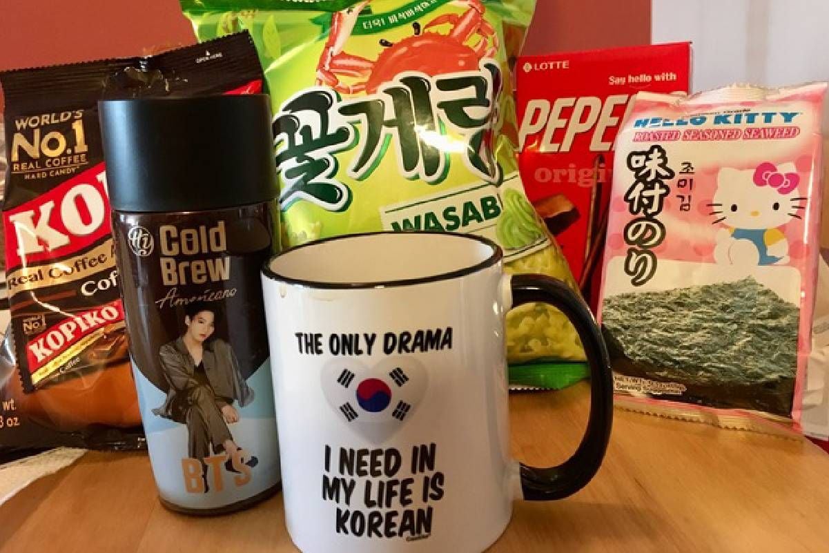 A collection of various snacks. Next Avenue, Korean Drama