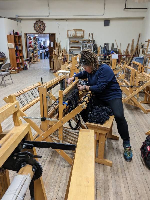 A person working on a loom. Next Avenue, new mexico, arts