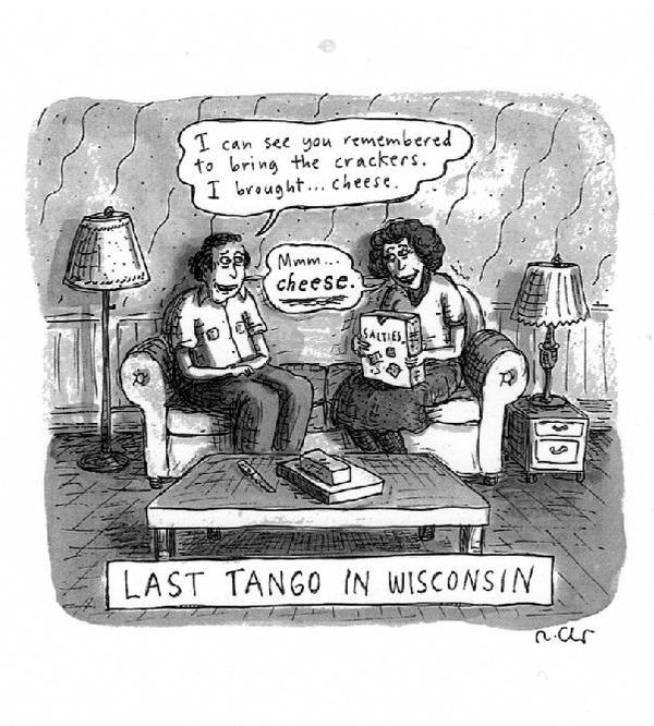 A black and white comic by Roz Chast. Next Avenue