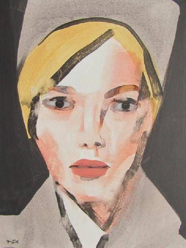 A painted portrait. Next Avenue, artist paintings, Jean Smith