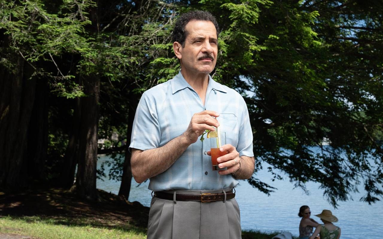 A still from The Marvelous Mrs. Maisel. Next Avenue, Tony Shalhoub, Monk