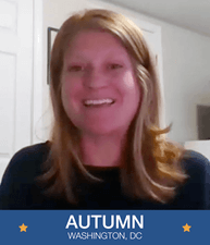 Autumn, a caregiver from Washington D.C.