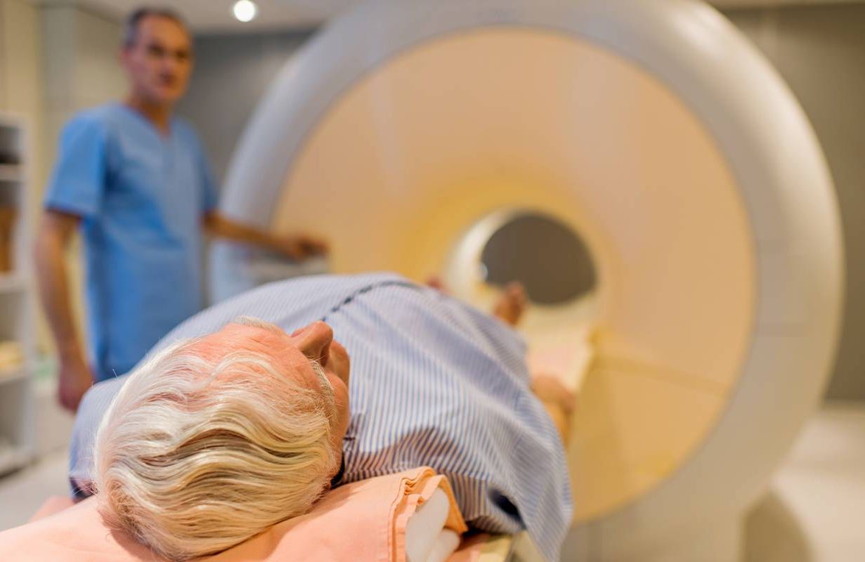 A man preparing for an MRI scan. Next Avenue, prostate cancer