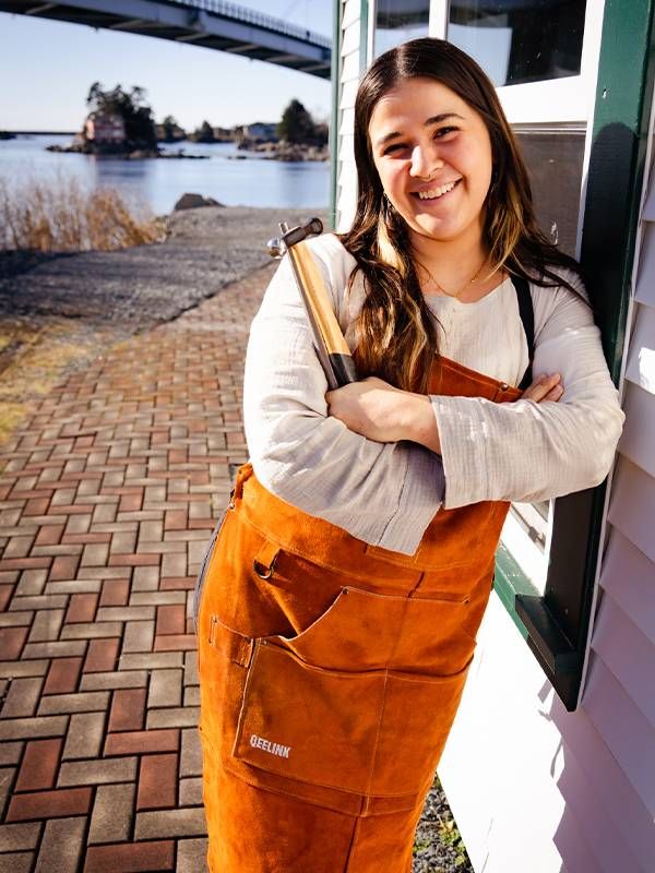 Headshot of a woman wearing an apron. Next Avenue