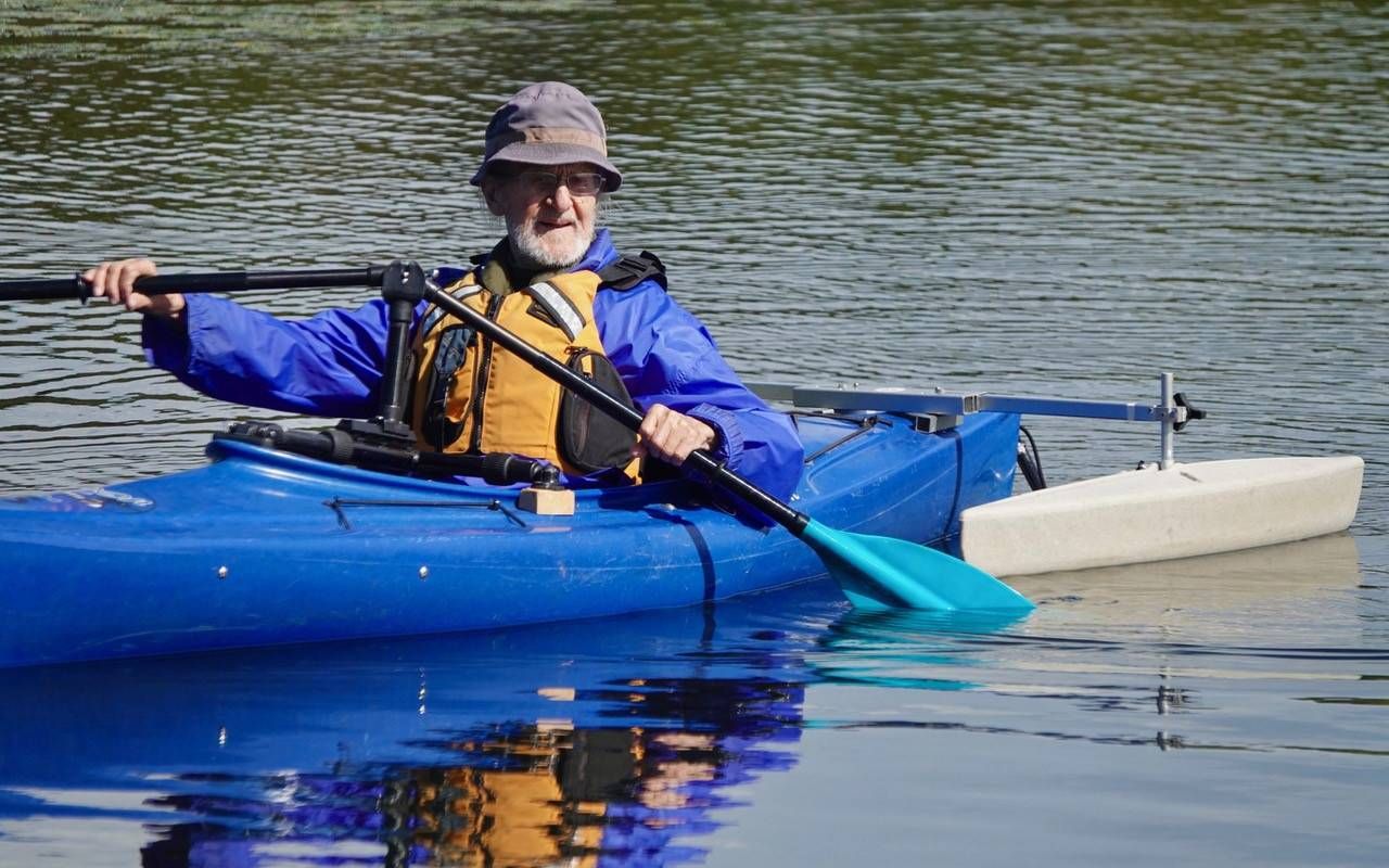 A man kayaking. Next Avenue