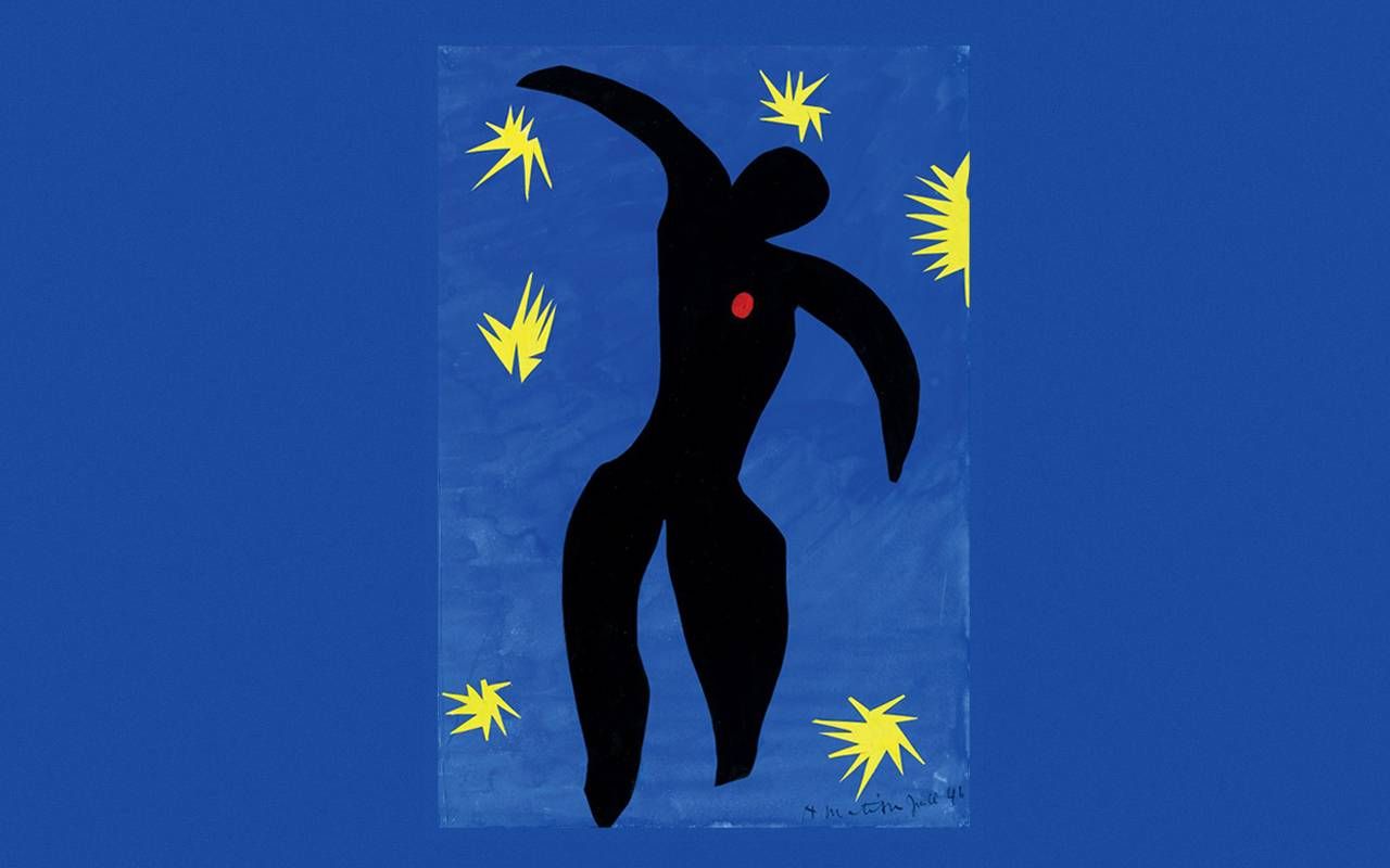A blue, black and yellow painting by Henri Matisse. Next Avenue, the body keeps score, healing trauma