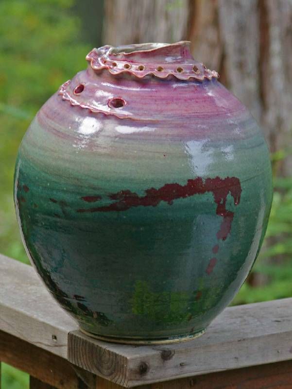 A colorful handmade ceramic vase. Next Avenue