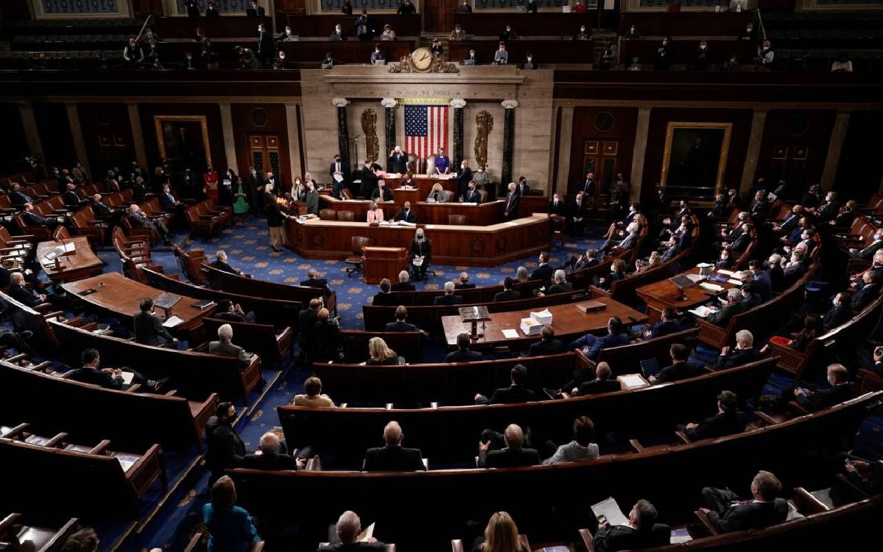 Members of congress gathered in the house chamber. Next Avenue