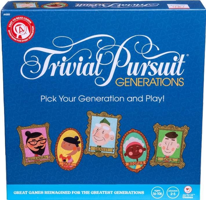 A reimagined Trivial Pursuit game. Next Avenue