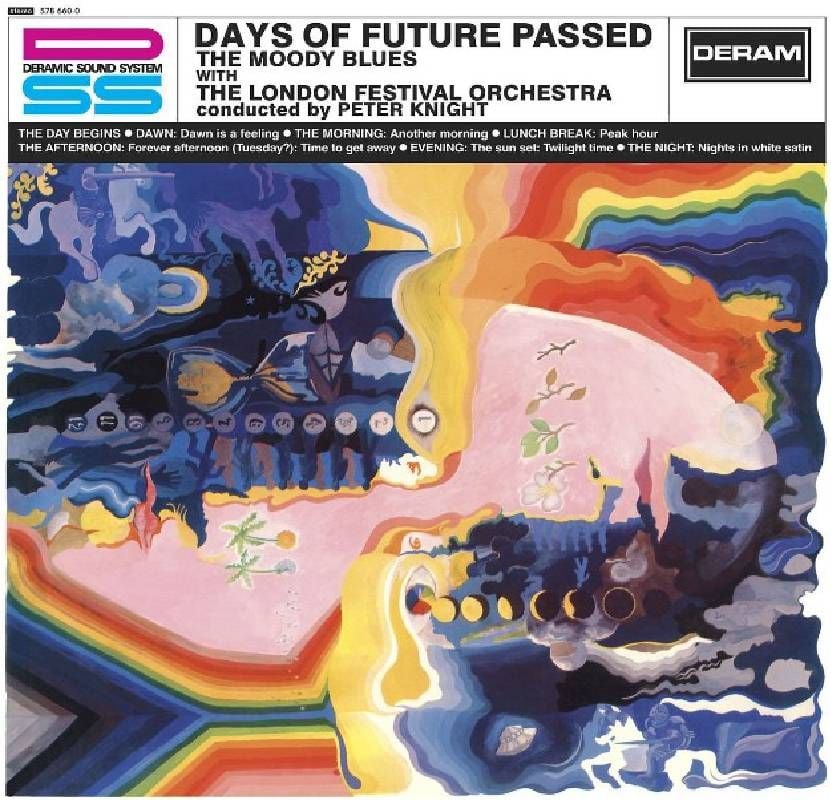 Album cover of a Moody Blues album. Next Avenue