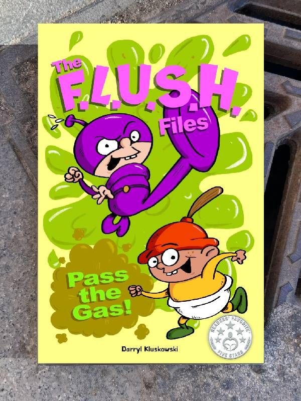 Book cover of The FLUSH FIles. Next Avenue, second act career, author