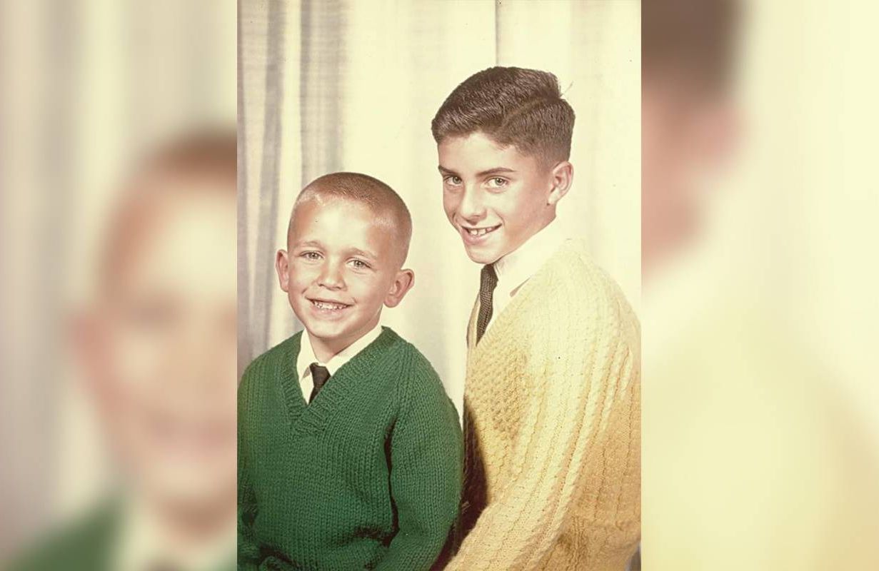An old photo of two brothers. Next Avenue