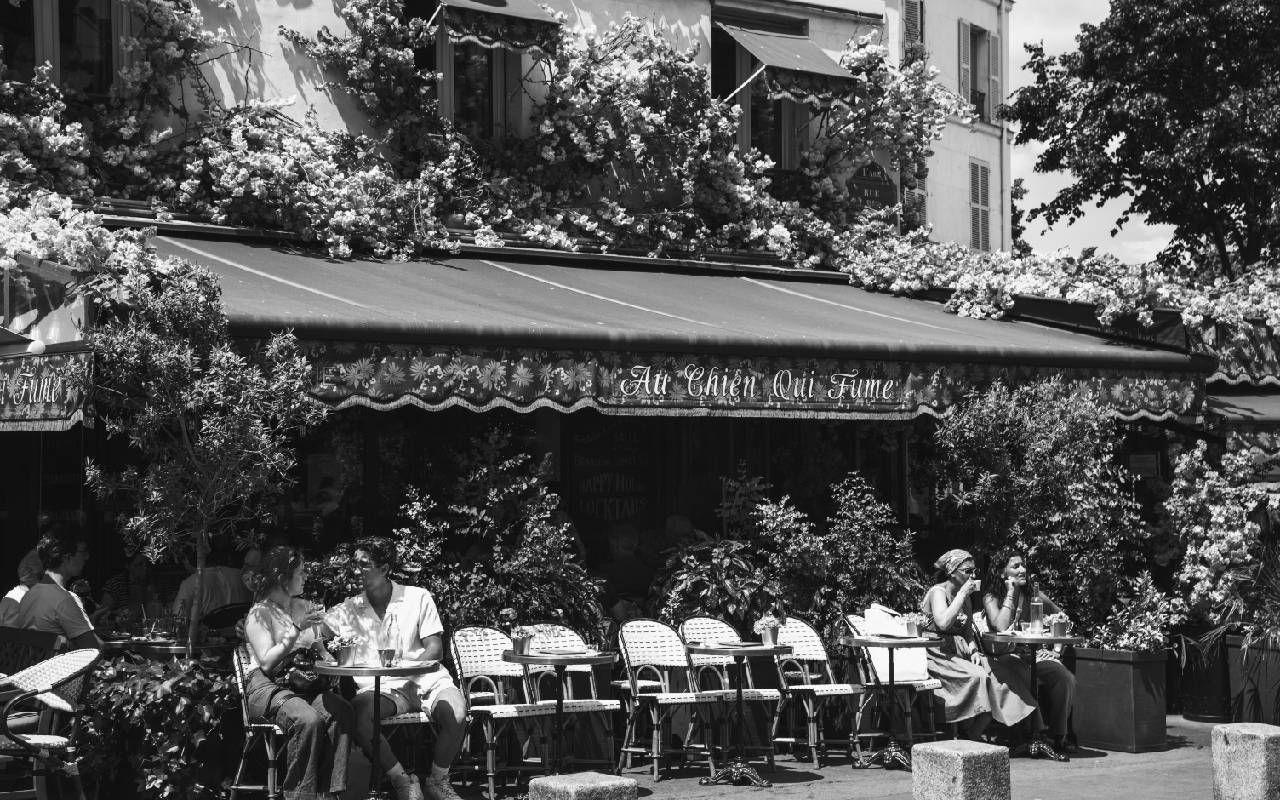 Exterior of a vintage French restaurant. Next Avenue