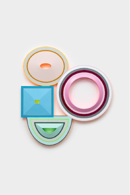 Beverly Fishman, Awareness, Contentment, Calm, Choice, 2024