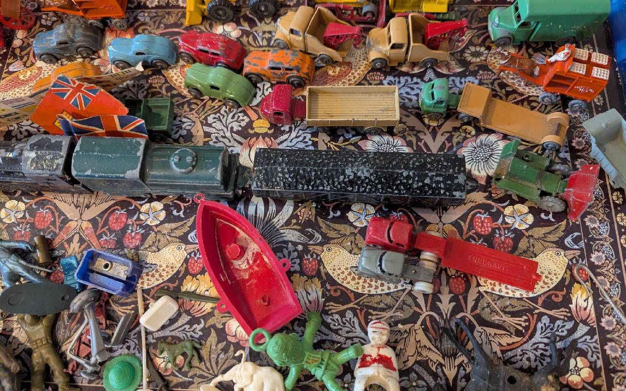 Vintage trains and toys. Next Avenue, downsizing
