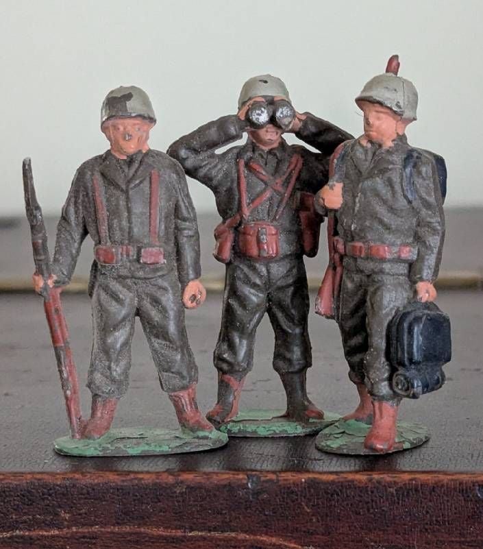 Vintage toy soldiers. Next Avenue, downsizing