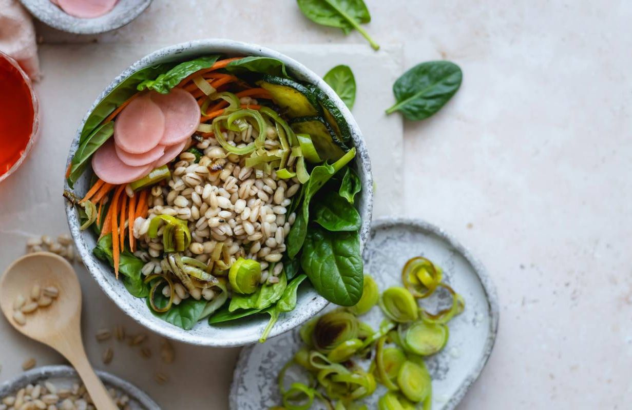 A bowl of healthy whole grain food. Next Avenue, kidney health