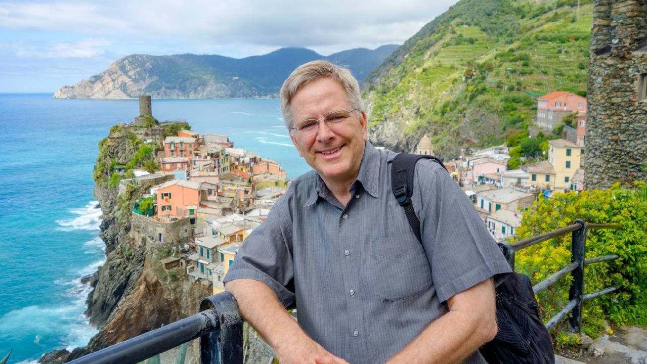 Headshot Rick Steves. Next Avenue, Advocates for Aging 2025