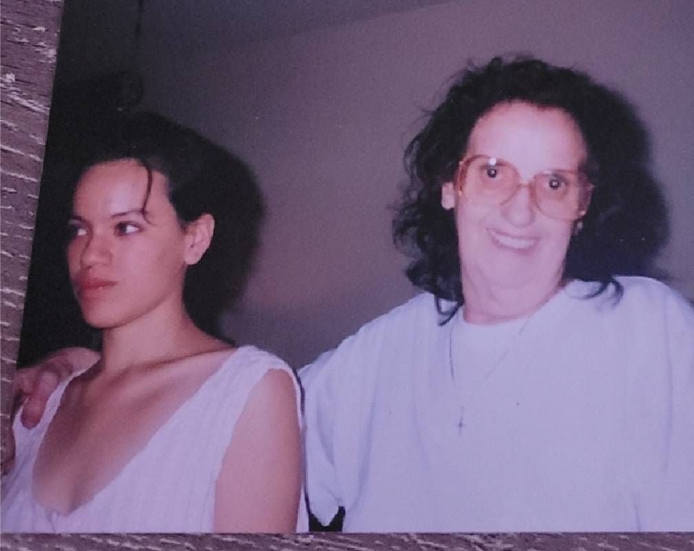 The writer with her mother. Next Avenue, mother, alzheimer's, dementia