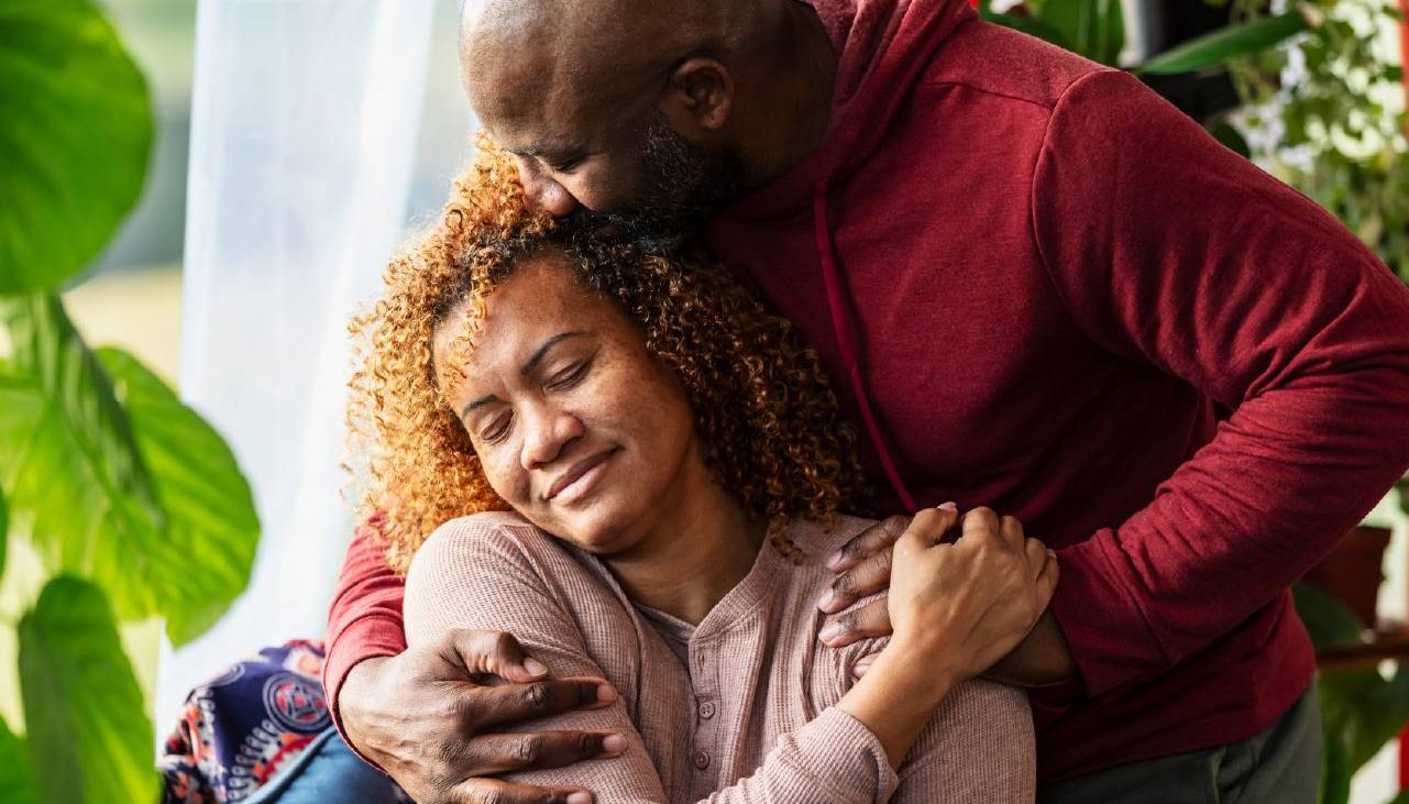 A person supporting a loved one. Next Avenue, depression