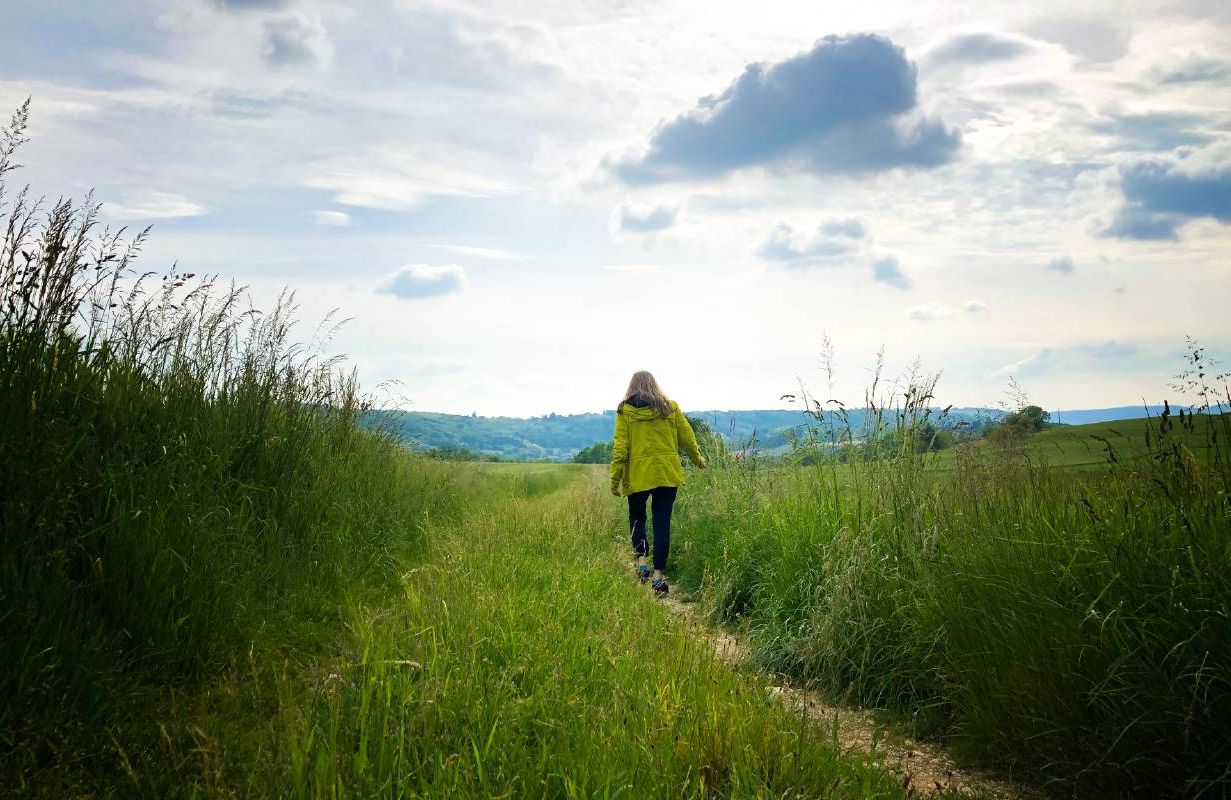 A postmenopausal woman on a hike. Next Avenue