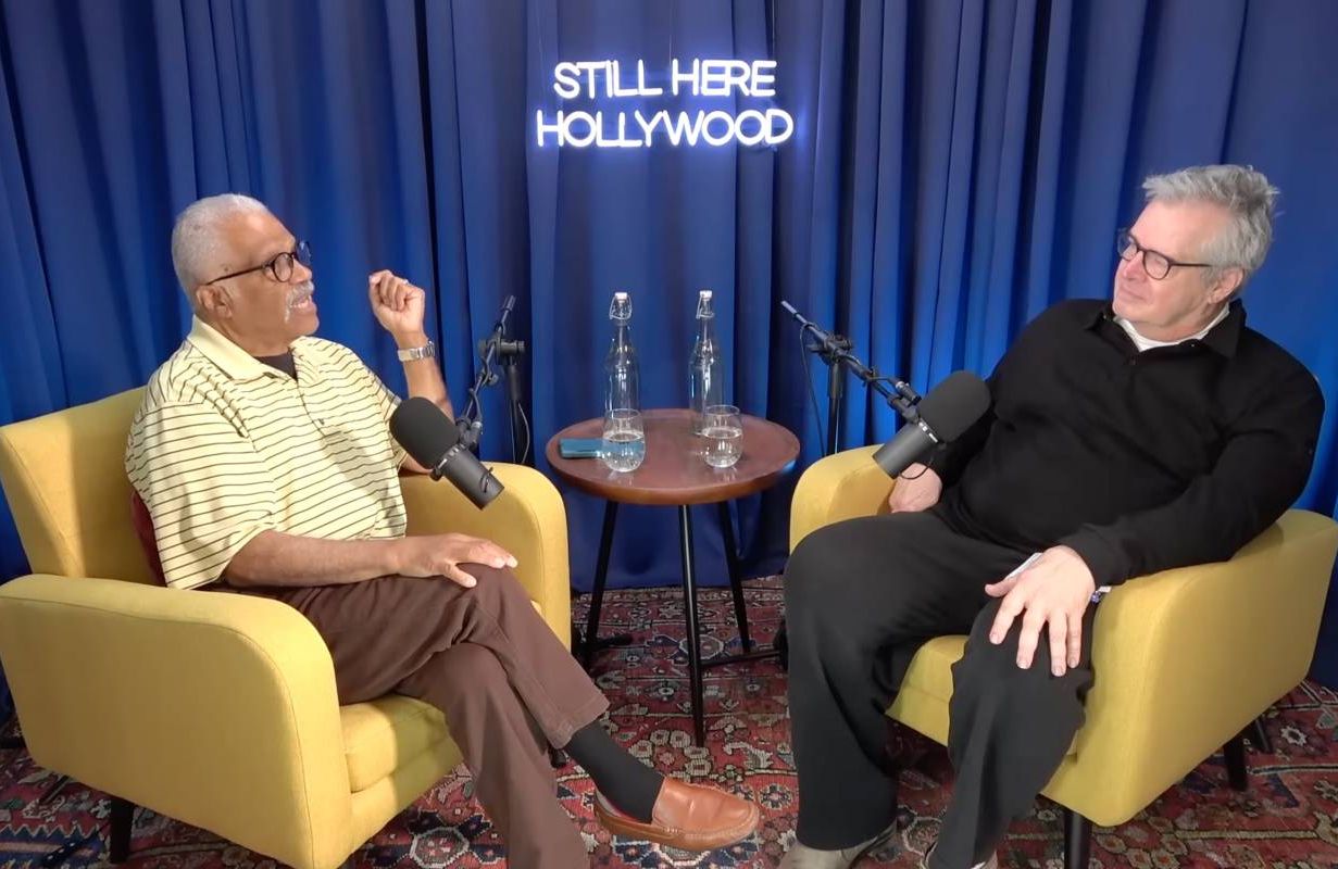 Ted Lange, of "The Love Boat," and Steve Kmetko. Next Avenue