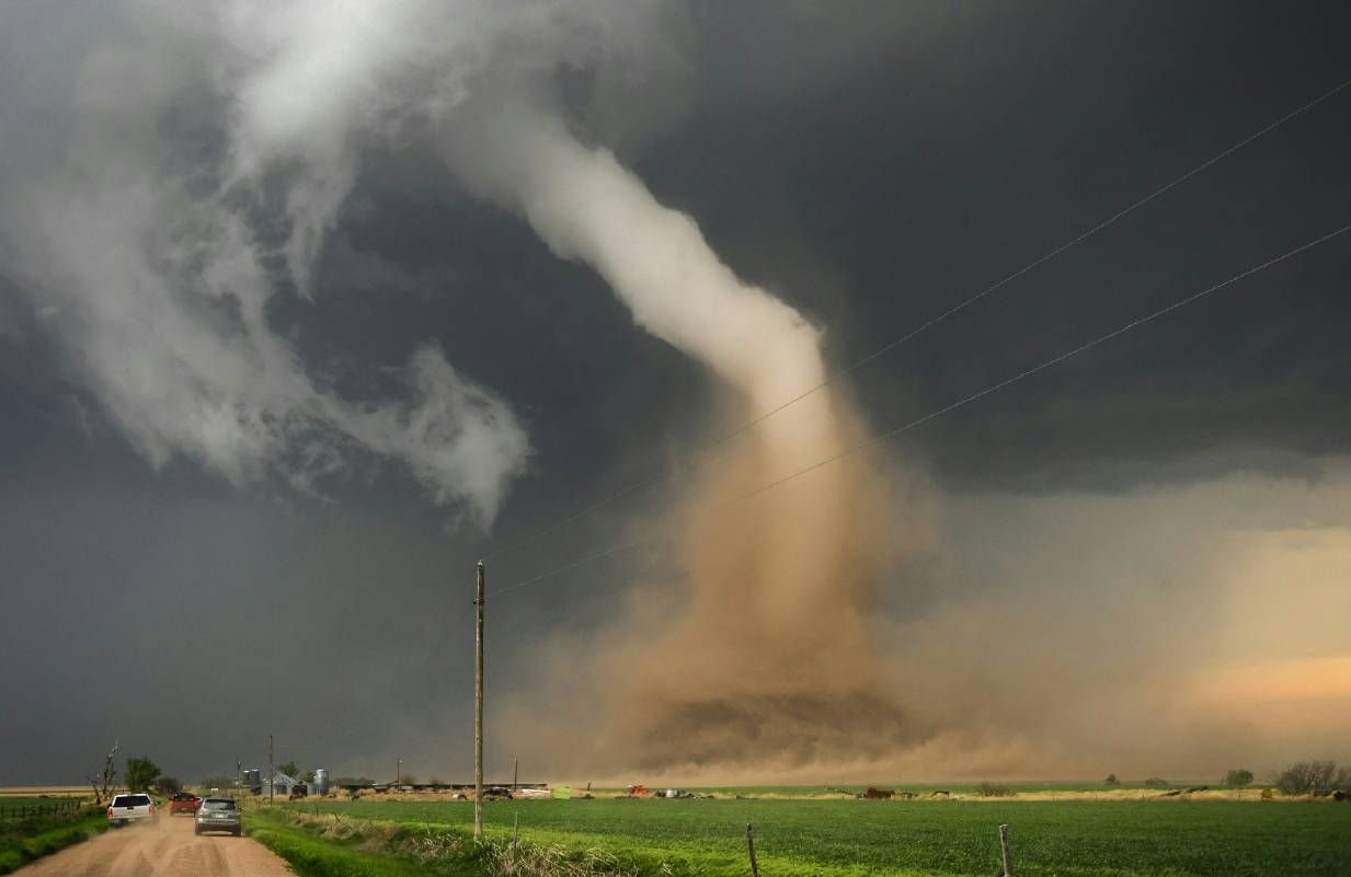 A tornado in a rural area. Next Avenue, disaster preparation, emergency