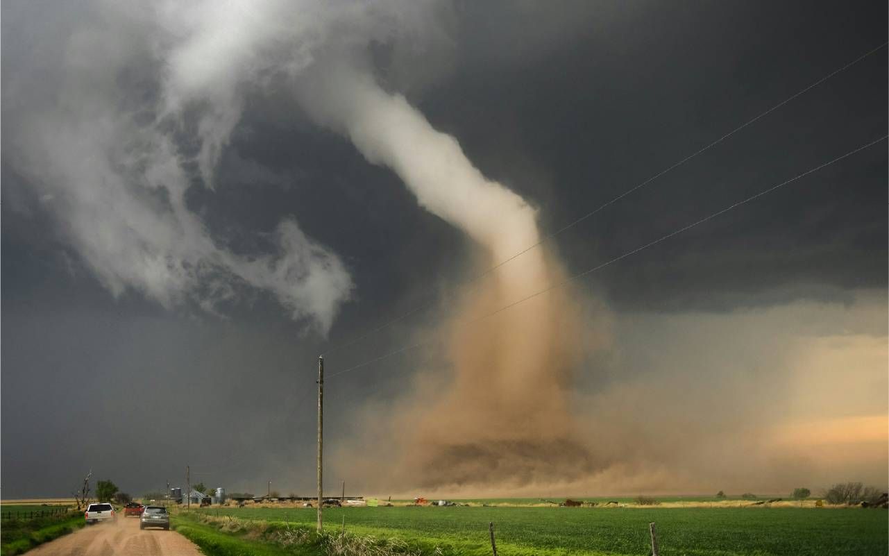 A tornado in a rural area. Next Avenue, disaster preparation, emergency