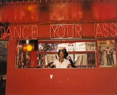 Unknown DJ at the Taste. Photograph by Charles Chamblis.