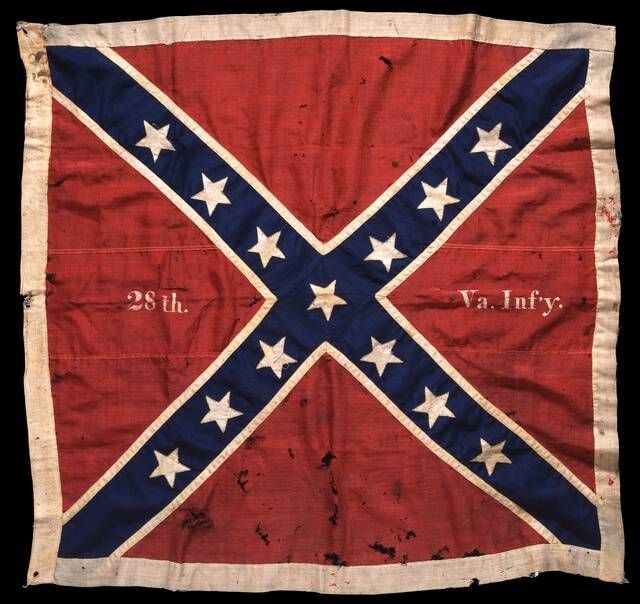 Virginia battle flag, Minnesota Historical Society