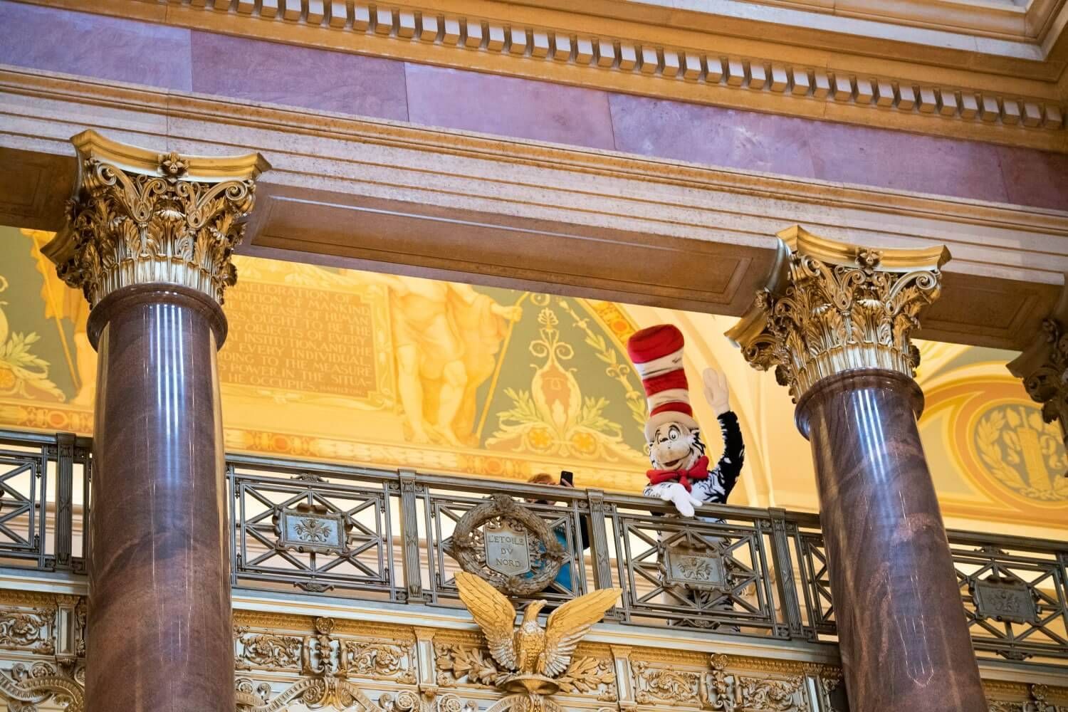 Cat in the Hat checked out our Good Neighbor Program from above.