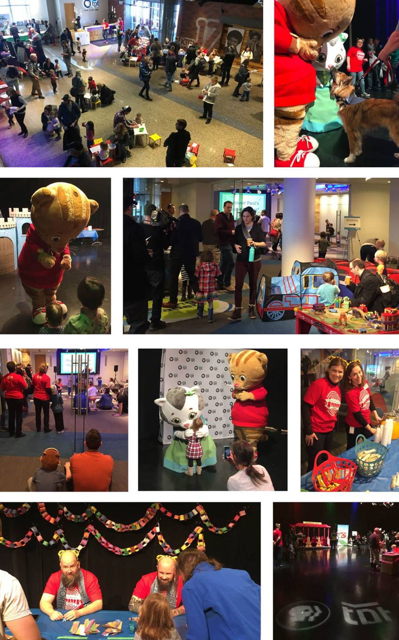 Collage of kids event activities