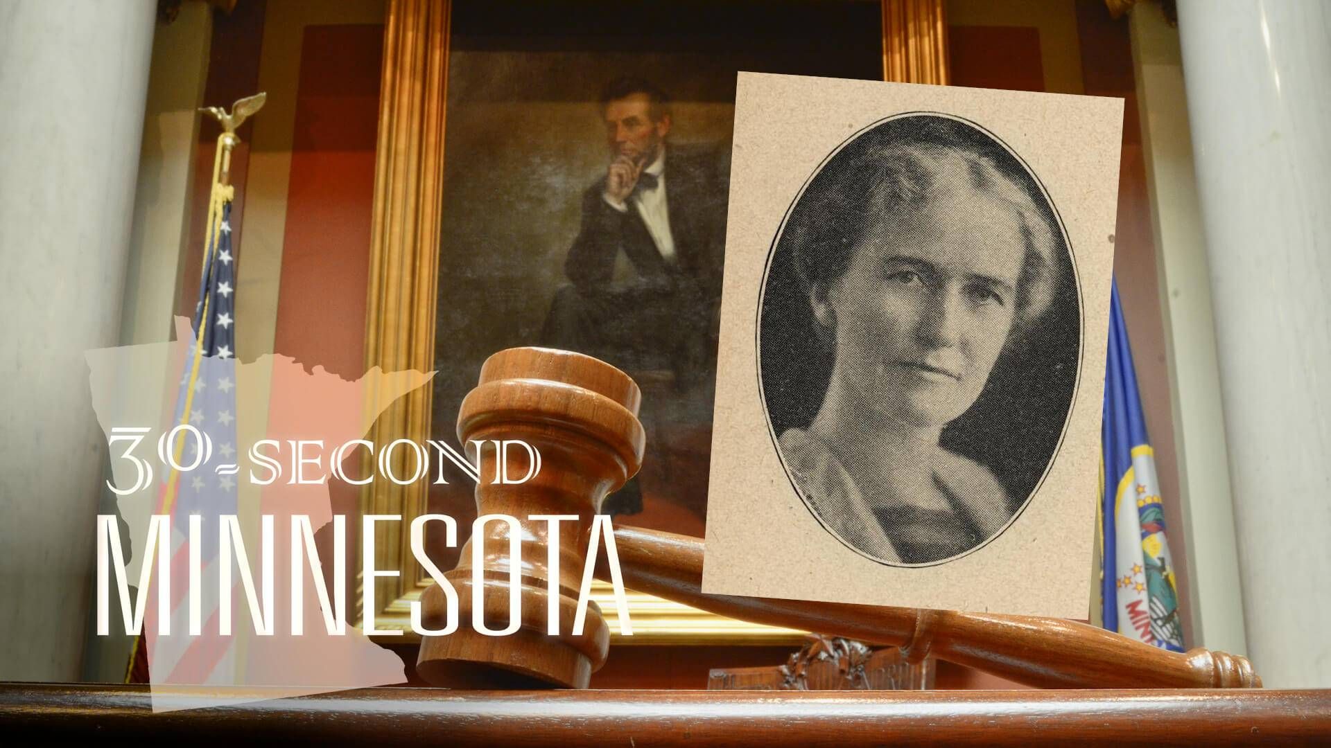 30-Second Minnesota: Hannah Kempfer, Our State's First House Speaker