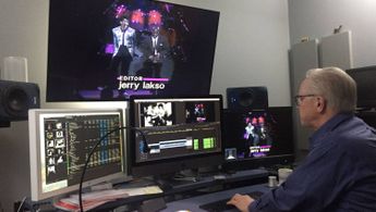 TPT editor Jerry Lakso edits &quot;The Minneapolis Sound,&quot; a documentary he worked on 31 years ago.
