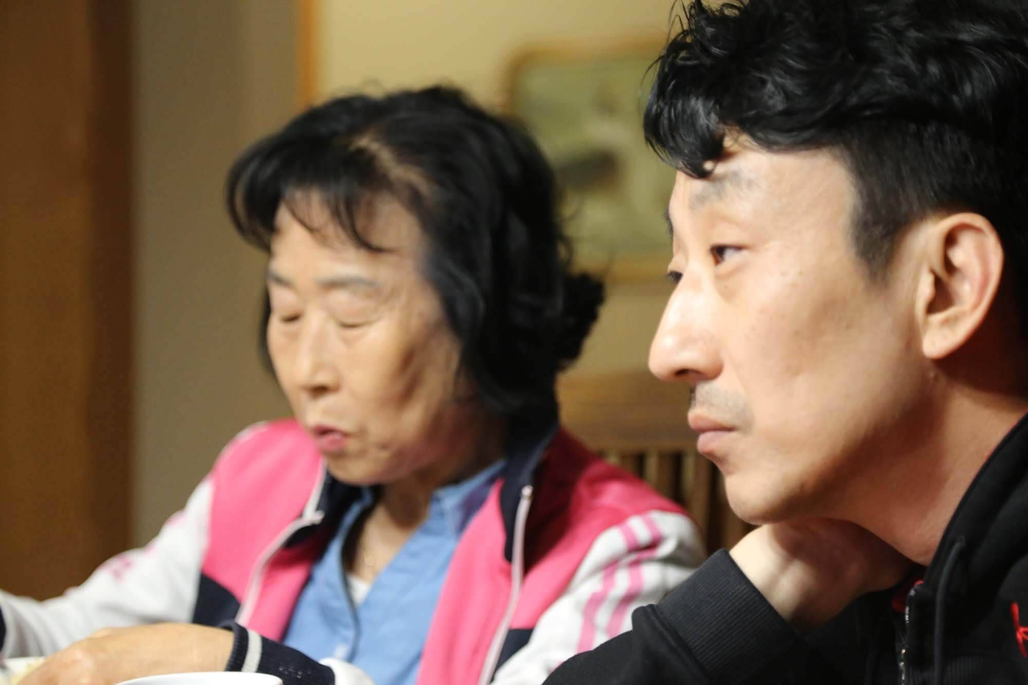Layne Fostervold and his Korean mother in Willmar, Minnesota.