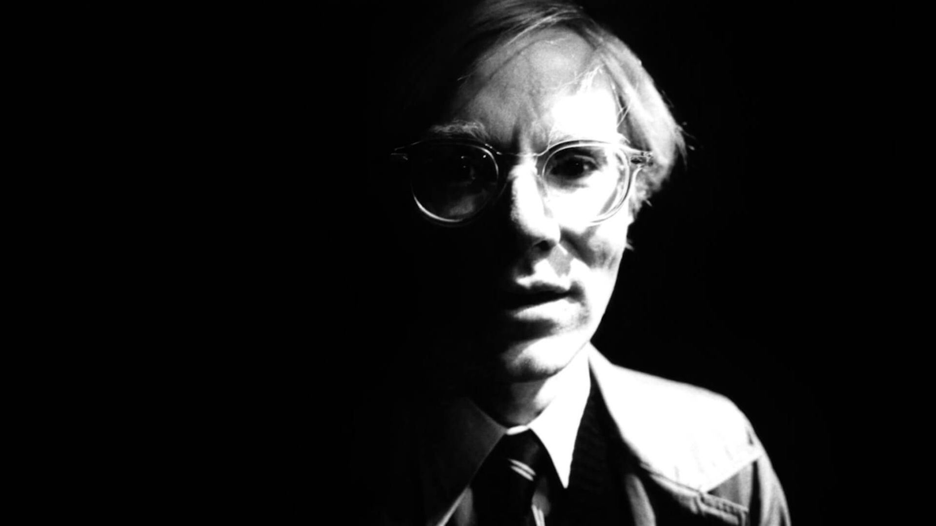 Photo of Andy Warhol by John Hustad