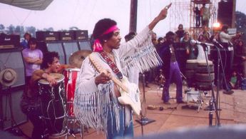 Jimi Hendrix and his band, the Gypsy Sun &amp; Rainbows, closed out four days of Woodstock on a Monday morning with an electrifying, ground-breaking rendition of the Star-Spangled Banner.