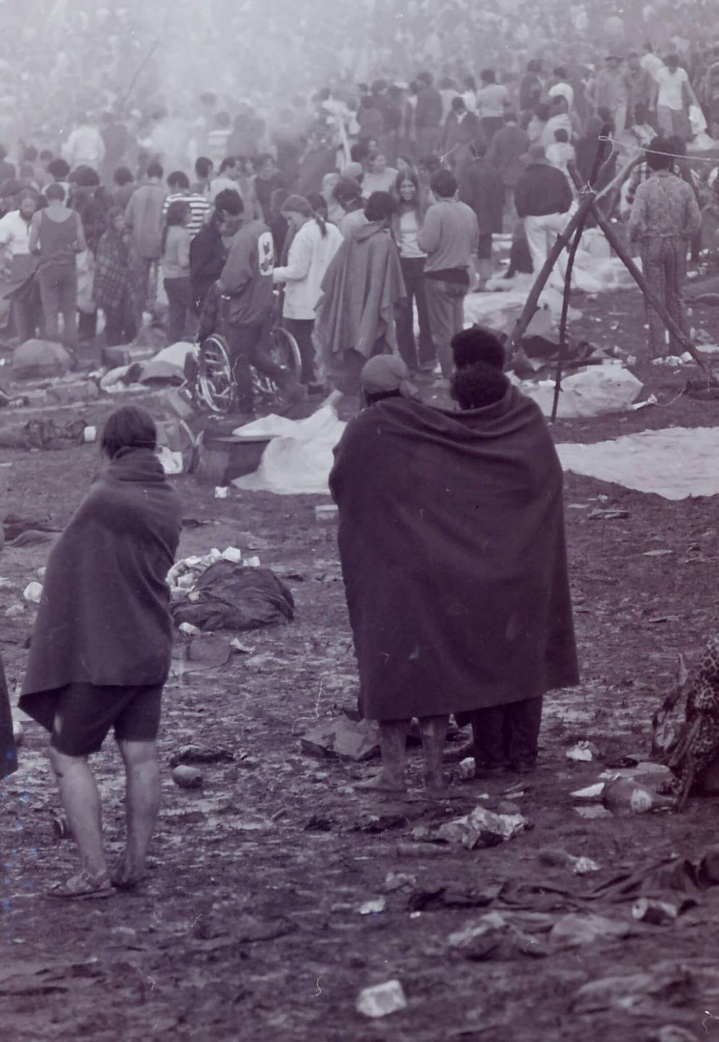 Vietnam and Woodstock had one very sticky thing in common: mud. And lots of it.