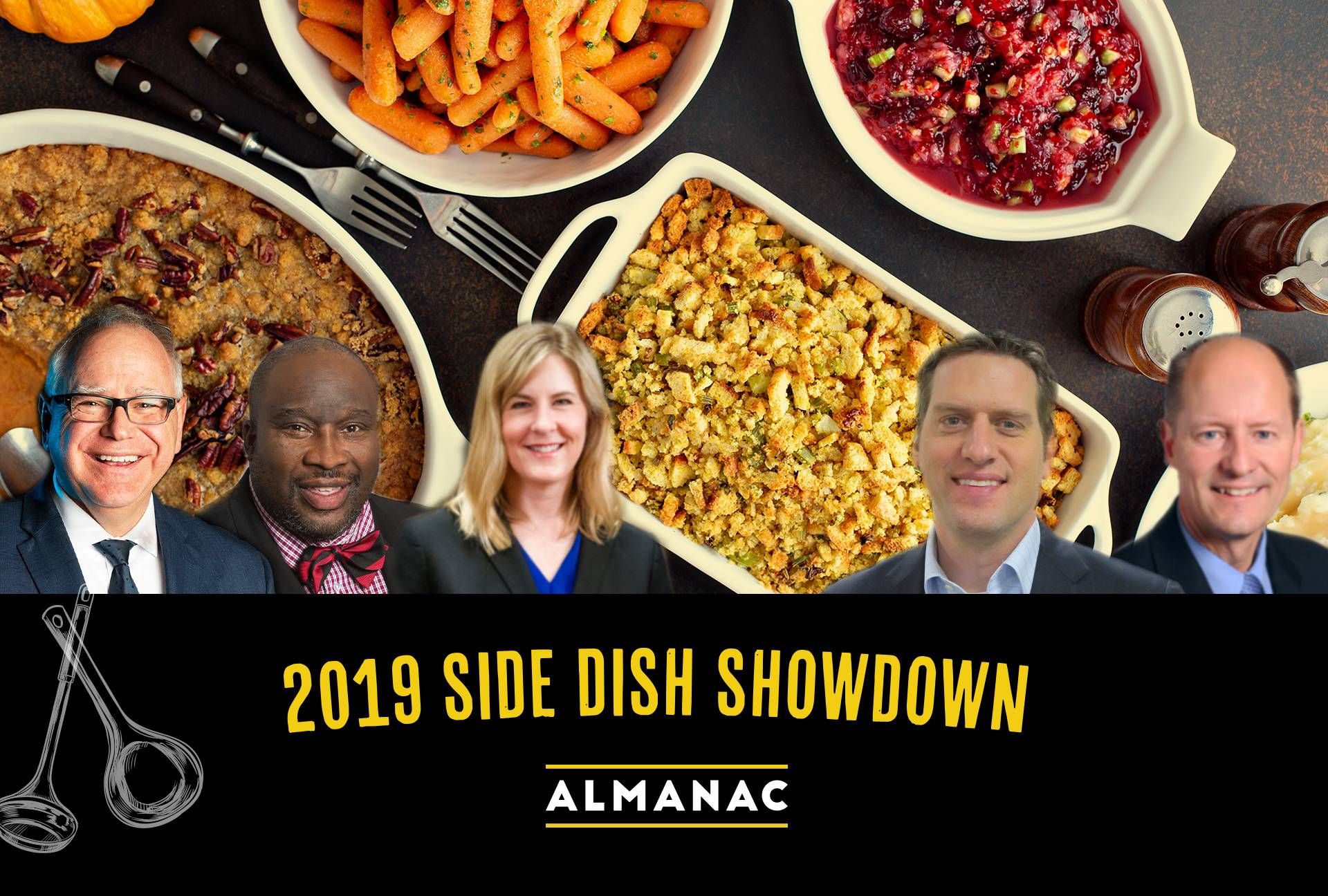 Which legislative leader's side dish is the tastiest of them all?
