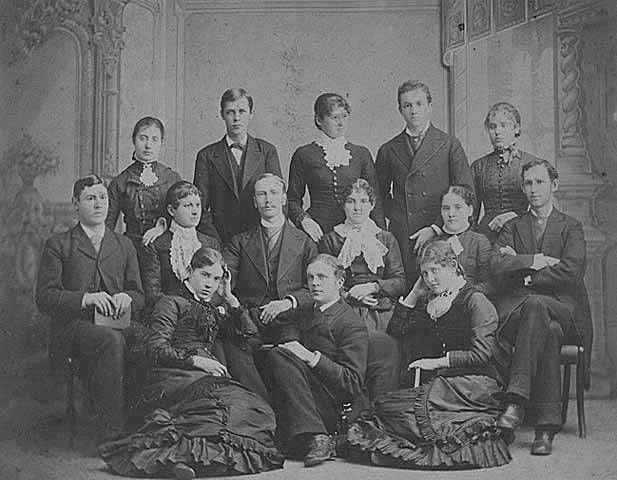 German Club at the University of Minnesota, 1882 | Photo courtesy of the Minnesota Historical Society