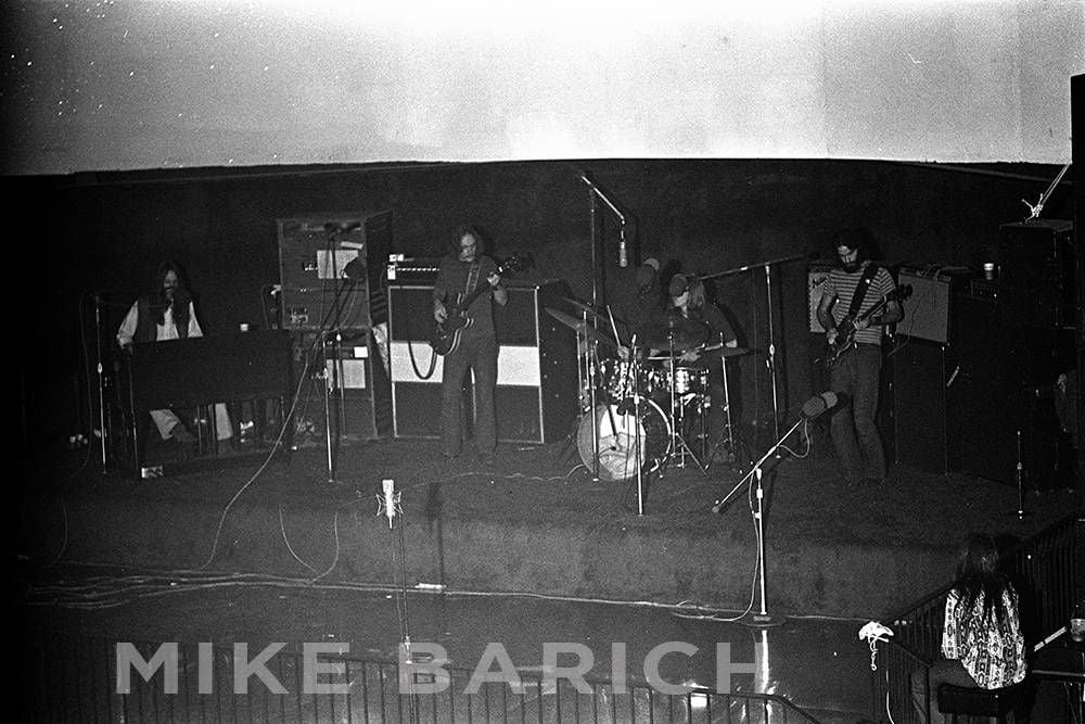 Depot house band Crockett play their set at 'A Gathering.'