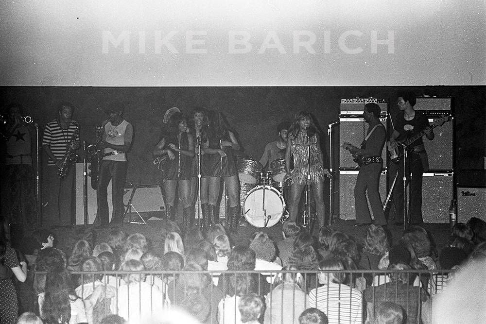 "As soon as we get our contract straightened out, then we'll begin," said Ike Turner... The band played some easy little riffs for a while, giving us something to listen to until all the managers agreed about the details. - Scott Bartell, Minneapolis Tribune